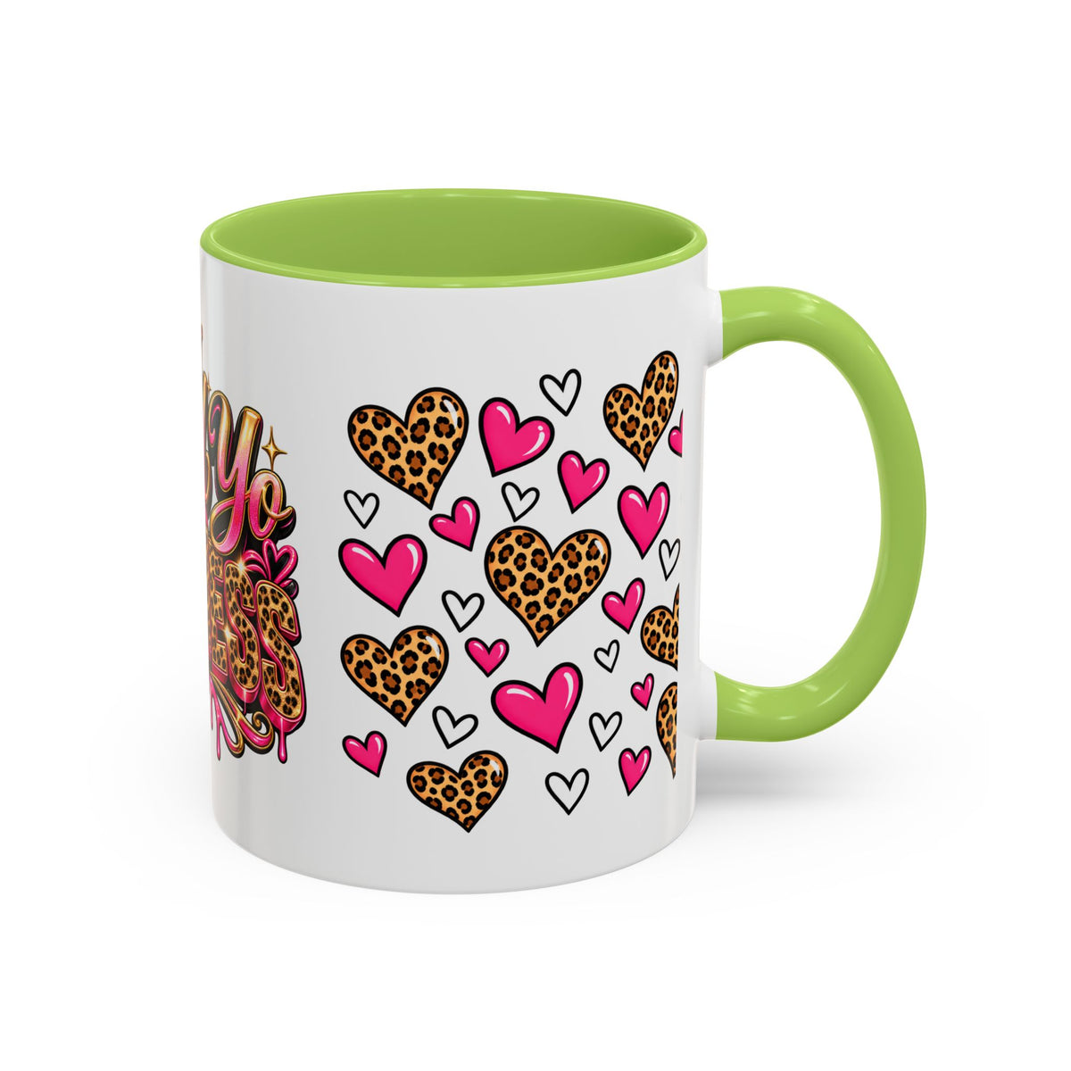 Mindy Yo Business Leopard Print Queen Coffee Mug