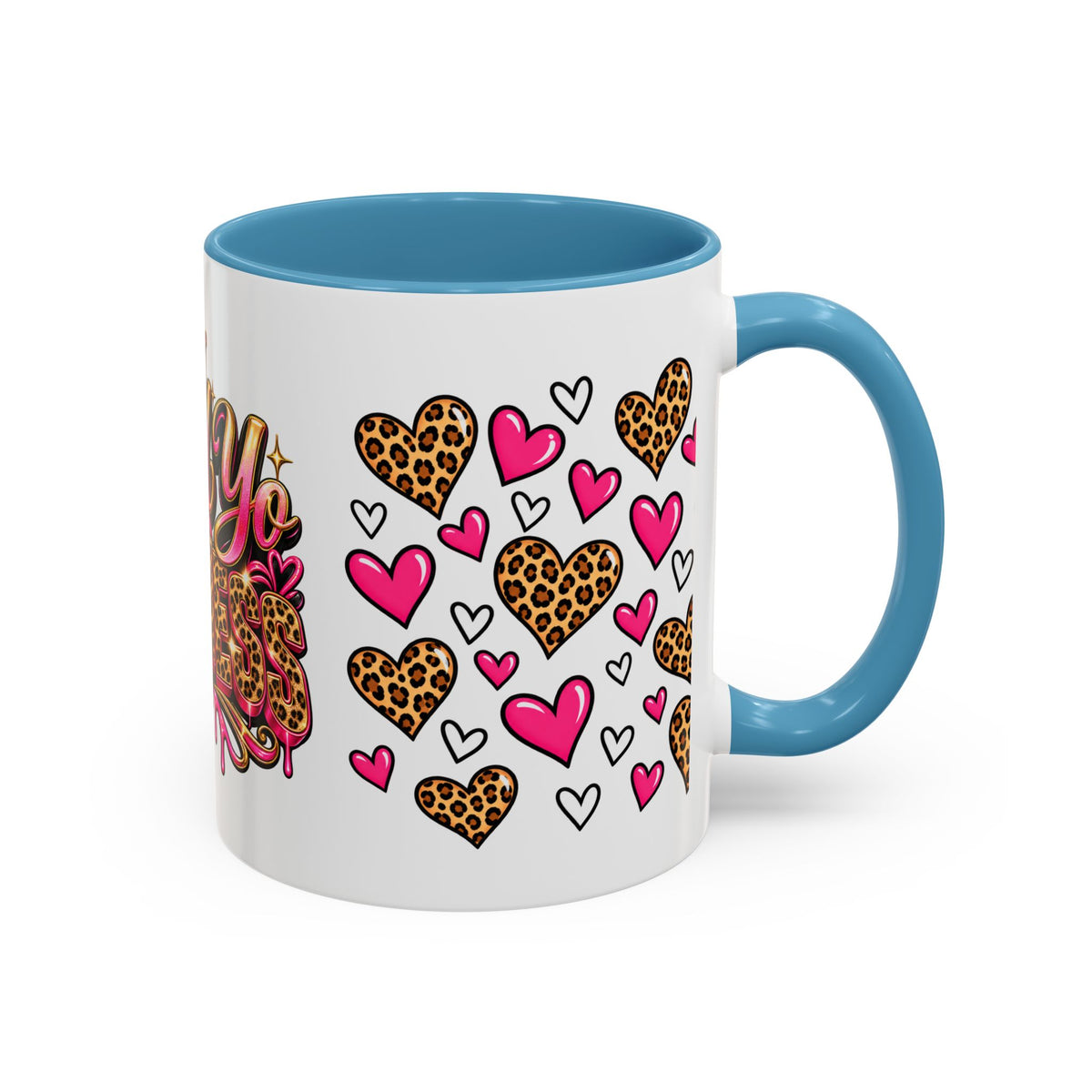 Mindy Yo Business Leopard Print Queen Coffee Mug