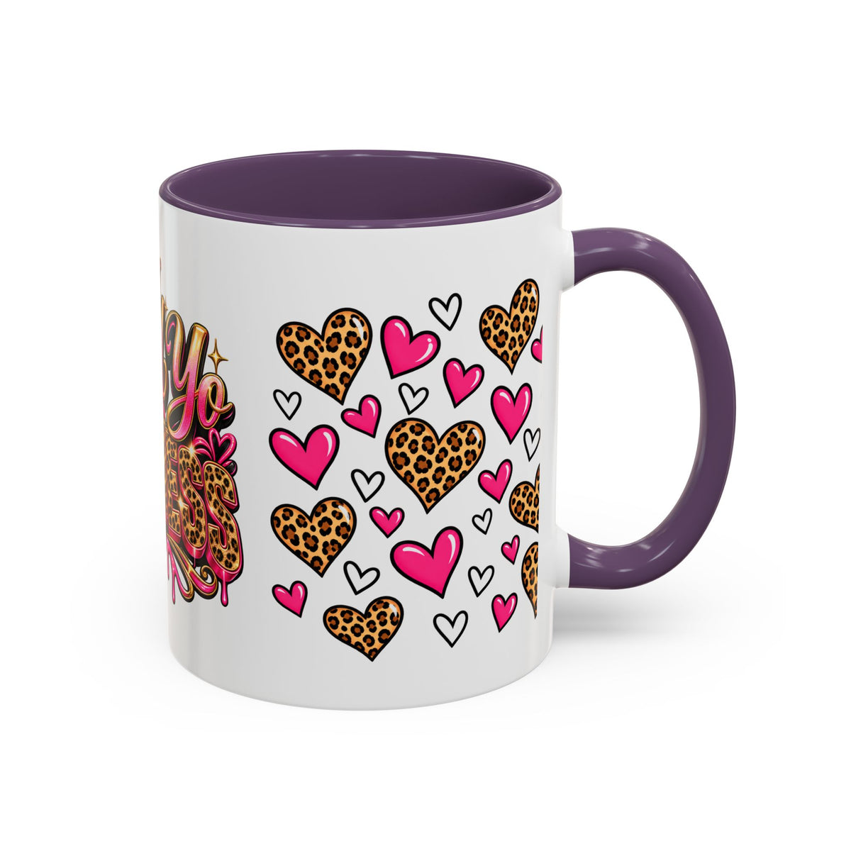 Mindy Yo Business Leopard Print Queen Coffee Mug
