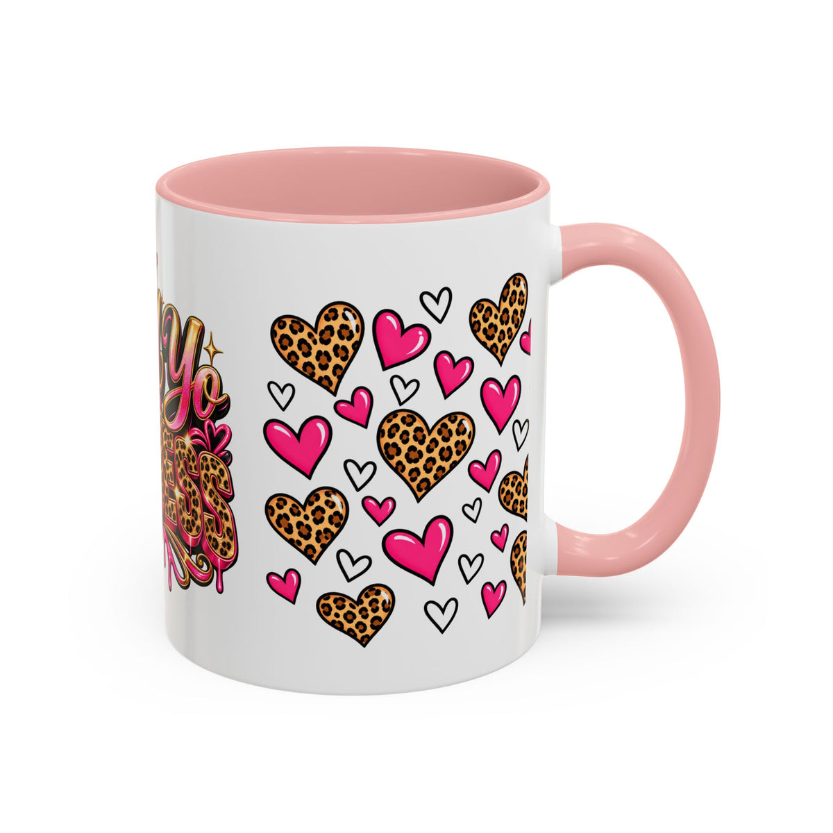 Mindy Yo Business Leopard Print Queen Coffee Mug