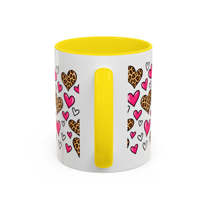 Mindy Yo Business Leopard Print Queen Coffee Mug
