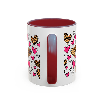 Mindy Yo Business Leopard Print Queen Coffee Mug