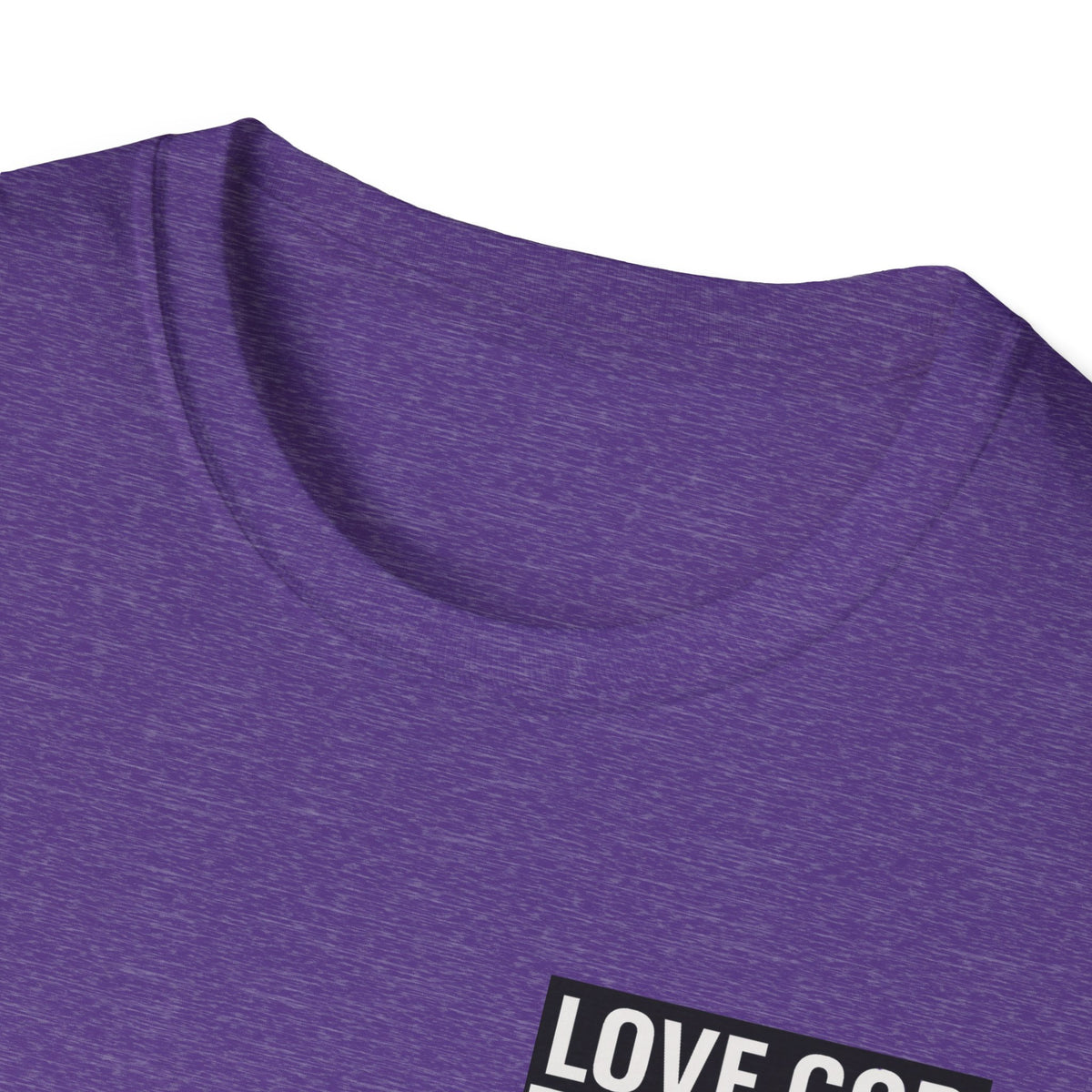 Faith-Inspired Unisex Softstyle T-Shirt | Love God Love People | Church Events, Gift for Believers, Spiritual Wear, Christian Apparel