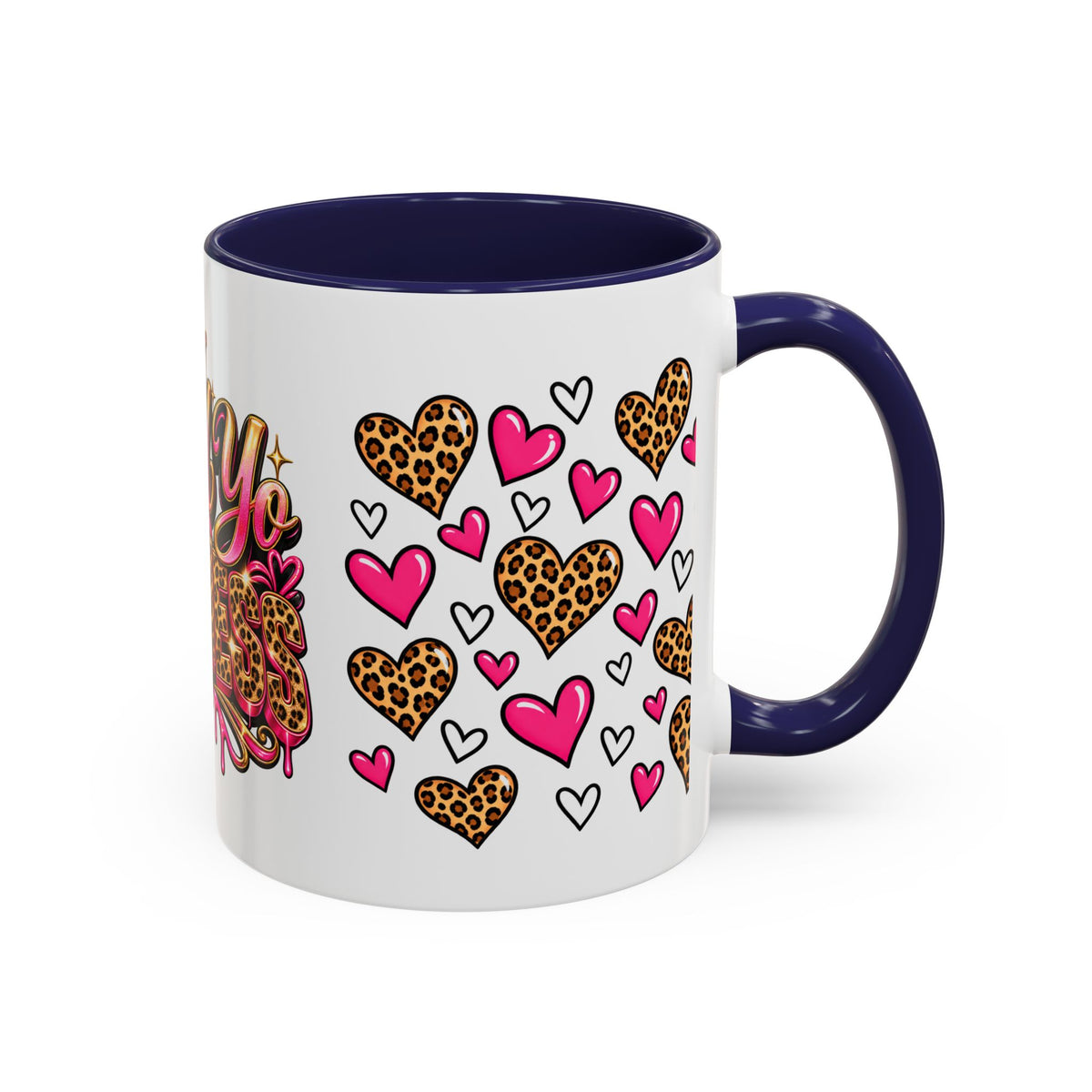 Mindy Yo Business Leopard Print Queen Coffee Mug