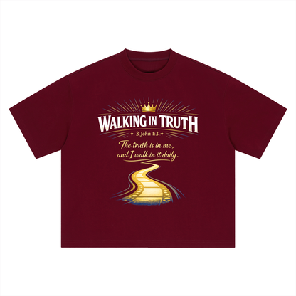 Walking in Truth – 3 John 1:3 Christian Faith T-Shirt
